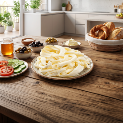 Kars Tam Yağlı Çeçil Peyniri (1 kg)